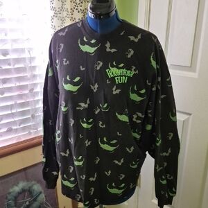 Disney's NighmareBefore Christmas.Oogie Boogie Halloween Sweatshirt.sz. L.(1263)